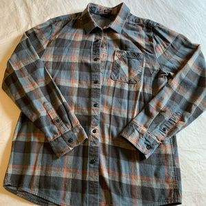 Volcom men’s plaid flannel shirt